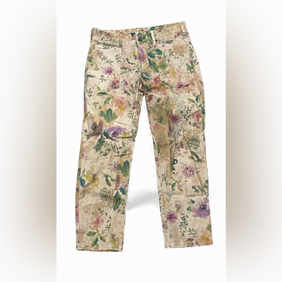 Anthropologie Pilcro The Wanderer Floral Pants - Picture 10 of 10